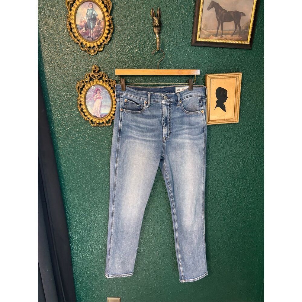Gap High Rise Vintage Slim Leg Jeans Sz 30/10